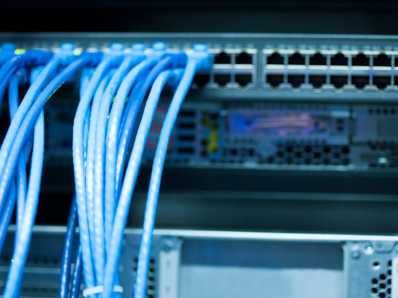 Network server connection